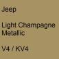 Preview: Jeep, Light Champagne Metallic, V4 / KV4.